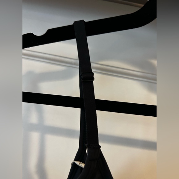 NWT SKIMS Onyx Black Soft Lounge Mini Slip Dress in Size Small - Picture 9 of 10